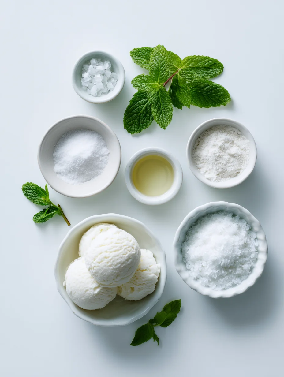 Ingredients for Welcome to the delightful world of homemade ice cream, where