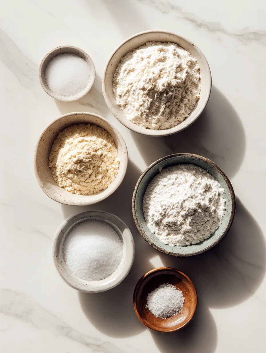 Ingredients for Sourdough Delight: Artisan Sandwich Bread