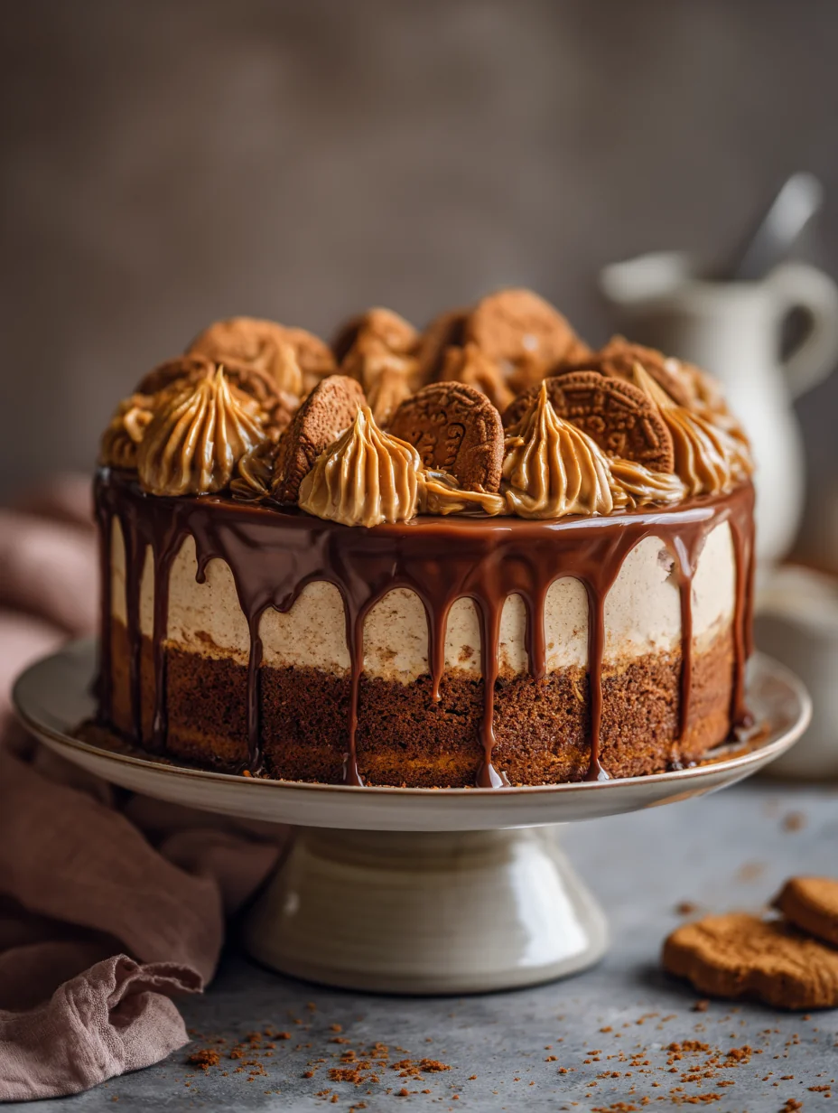 This biscoff bliss cake: a decadent dessert to delight your taste buds is a simple dessert recipe made with everyday ingredients. Perfect for busy days and family meals.