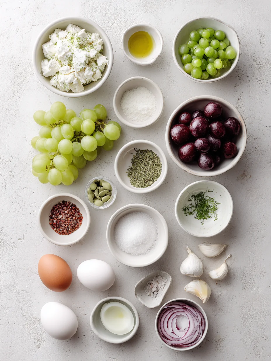Ingredients for Grape Delight Chicken Salad is a refreshing and delicious di