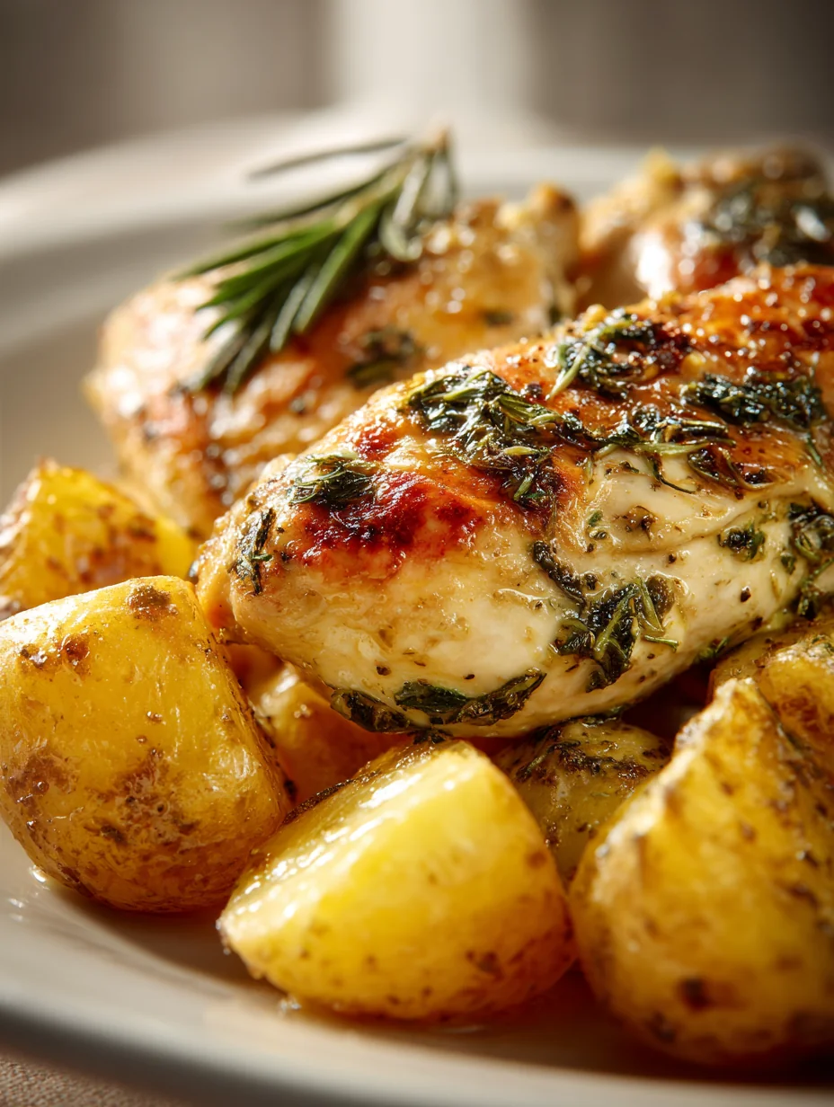 This creamy tarragon chicken and potatoes is a simple dinner recipe made with everyday ingredients. Perfect for busy days and family meals.