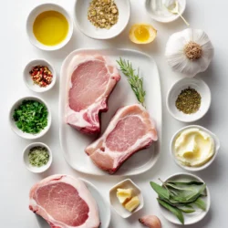 Ingredients for Marry Me Pork Chops: A Romantic Culinary Delight