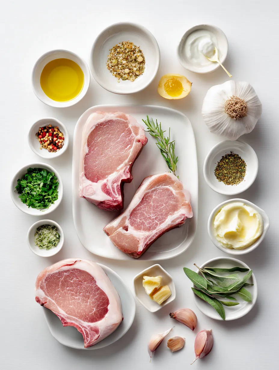 Ingredients for Marry Me Pork Chops: A Romantic Culinary Delight