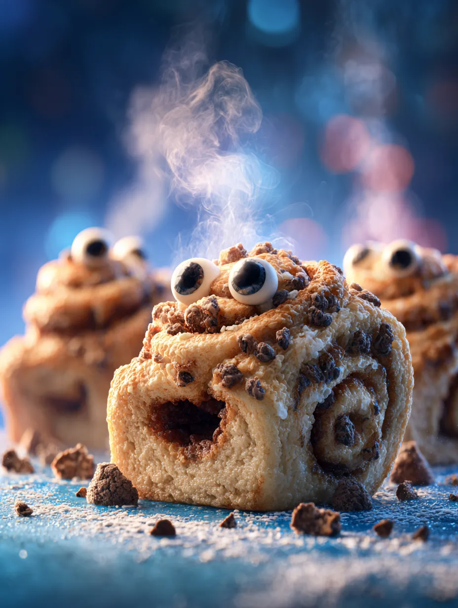 Indulge your taste buds and unleash your inner child with Cookie Monster Cinnamon Rolls. This whimsical dessert combines the soft, fluffy texture of freshly baked cinnamon rolls with the delightful crunch of chocolate chip cookies, all drizzled with a creamy blue icing reminiscent of everyone's favorite cookie-loving monster. Perfect for family gatherings, birthday parties, or simply a cozy weekend brunch, these cinnamon rolls are not just a treat; they're an experience! In this article, we will delve into the detailed recipe and step-by-step instructions to help you create these irresistible rolls at home.