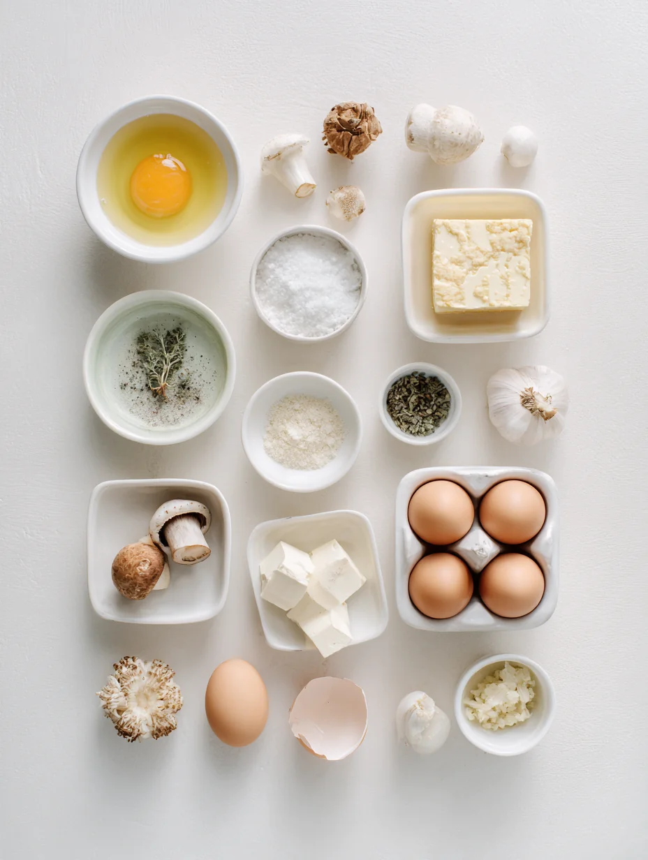 Ingredients for French Chicken Casserole à la Normande is a delightful dish