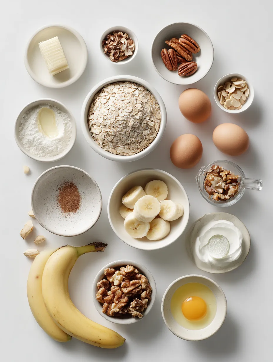 Ingredients for Sweet Banana Nut Bagel Recipe: A Deliciously Nutritious Treat