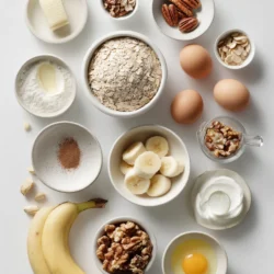 Ingredients for Sweet Banana Nut Bagel Recipe: A Deliciously Nutritious Treat