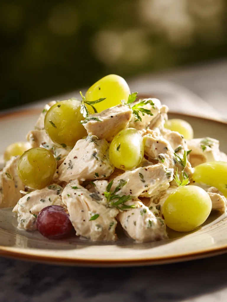 This chicken salad with grapes is a simple lunch recipe made with everyday ingredients. Perfect for busy days and family meals.