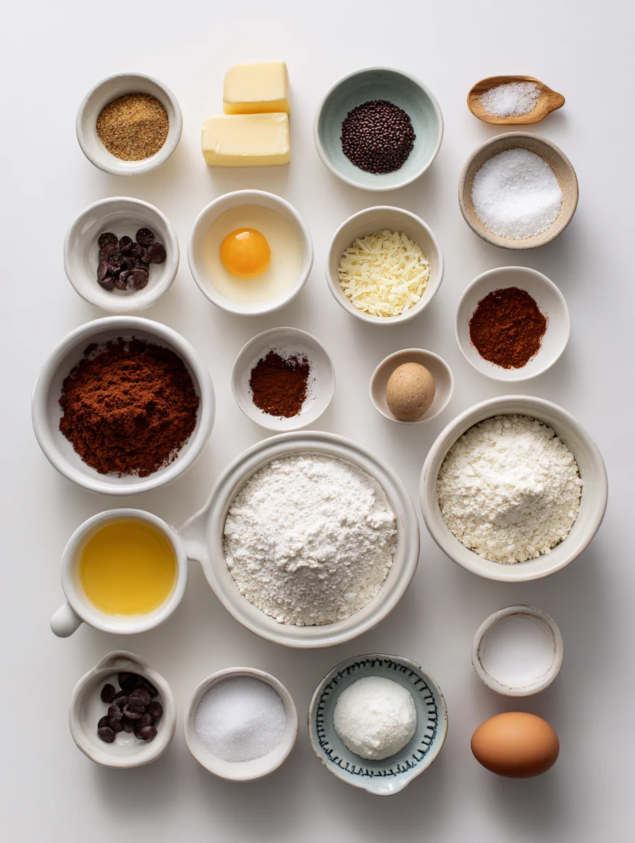 Ingredients for The BEST Beef Enchilada Casserole