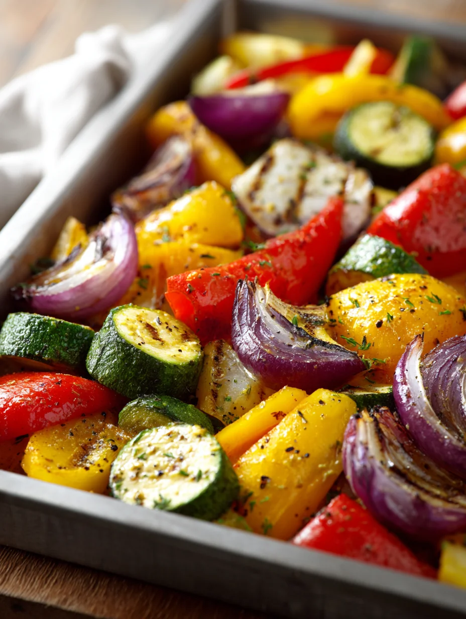 This honey mustard roasted veggie sheet pan meal is a simple dinner recipe made with everyday ingredients. Perfect for busy days and family meals.