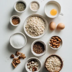Ingredients for Coconut Cream Oats: Breakfast Bliss