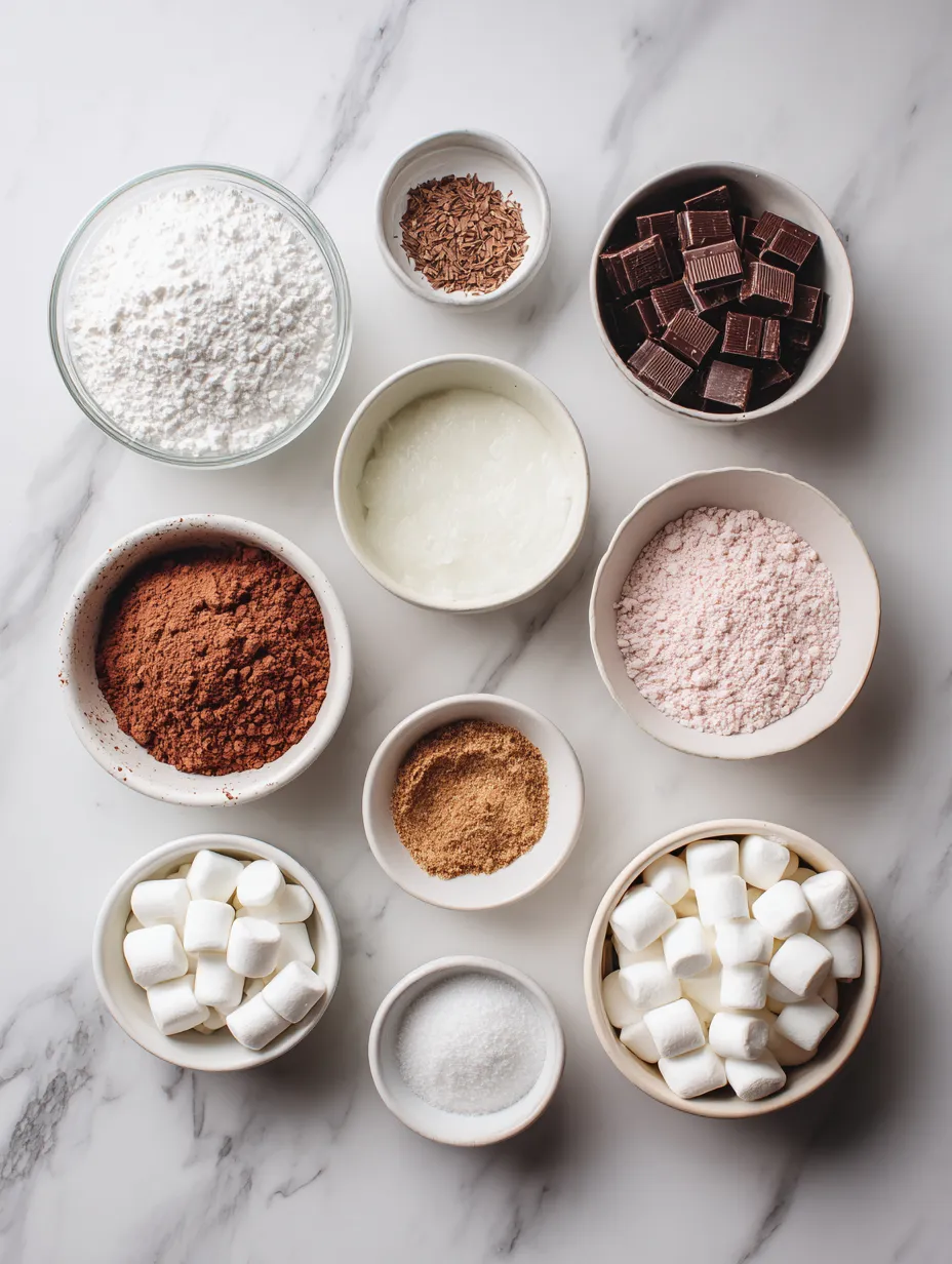 Ingredients for Chocolate Marshmallow Cookie Extravaganza: The Ultimate Guide to Baking Perfection
