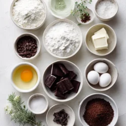 Ingredients for Decadent Chocolate Poke Cake: A Beginner-Friendly Guide