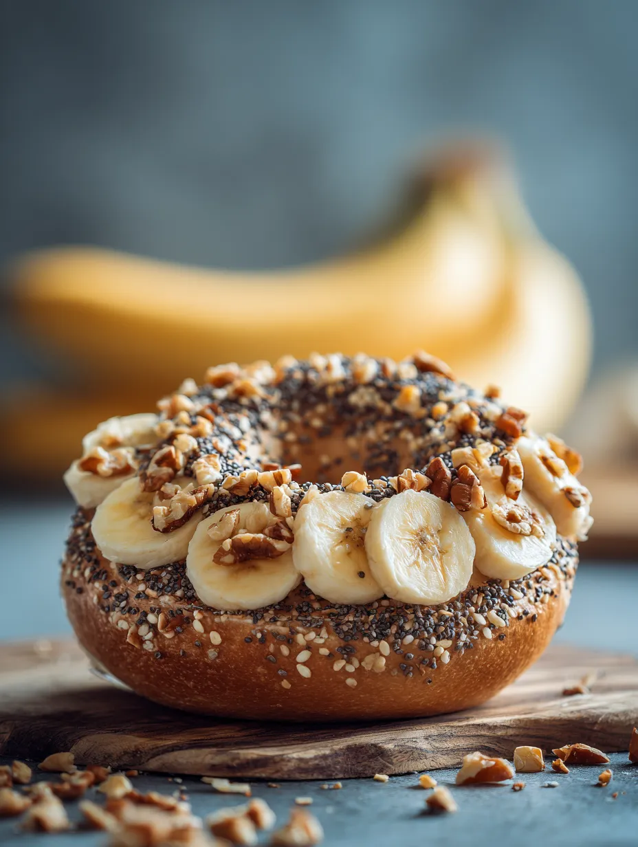 This sweet banana nut bagel is a simple breakfast recipe made with everyday ingredients. Perfect for busy days and family meals.