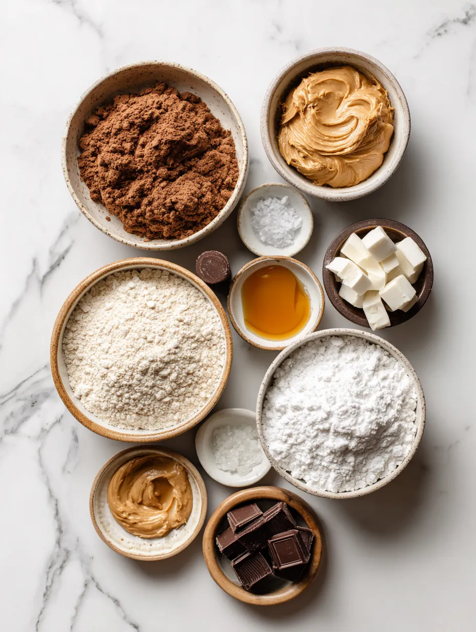 Ingredients for Peanut Butter Cup Lava Cookies: The Ultimate Indulgence