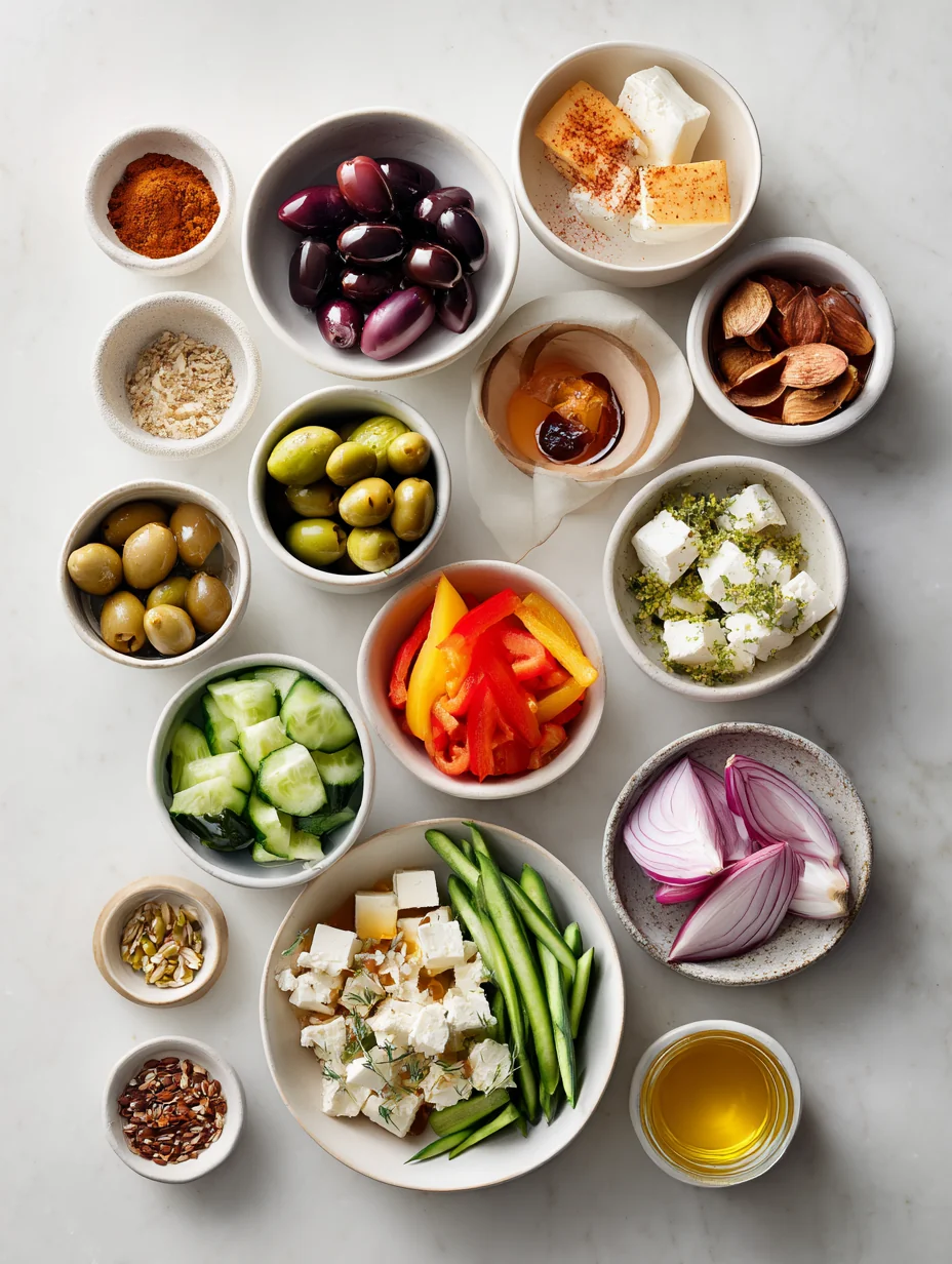 Ingredients for Honey Spiced Veggie Salad: A Fresh and Flavorful Delight
