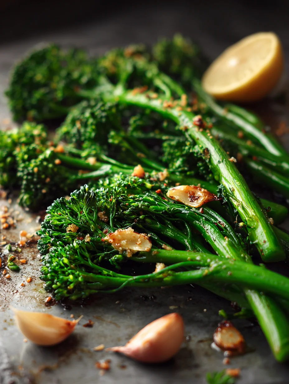 This golden lemon broccolini roast with garlic butter is a simple dinner recipe made with everyday ingredients. Perfect for busy days and family meals.
