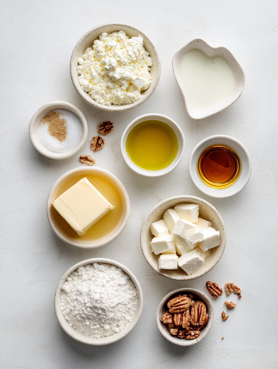 Ingredients for Cream Cheese Stuffed French Toast Delight