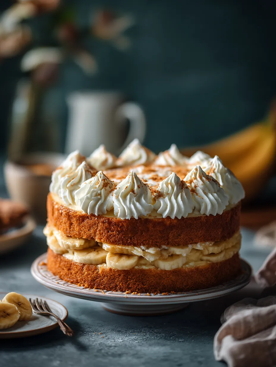 This banana pudding cake is a simple dessert recipe made with everyday ingredients. Perfect for busy days and family meals.