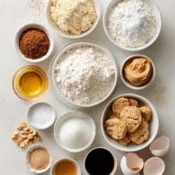 Ingredients for Amish Peanut Butter Cream Pie: A Delicious Delight