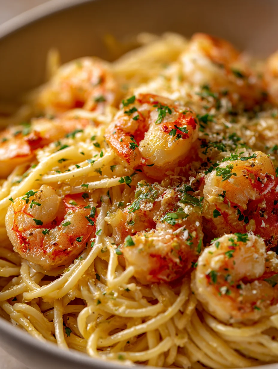 This marry me shrimp pasta - creamy garlic shrimp pasta recipe is a simple dinner recipe made with everyday ingredients. Perfect for busy days and family meals.