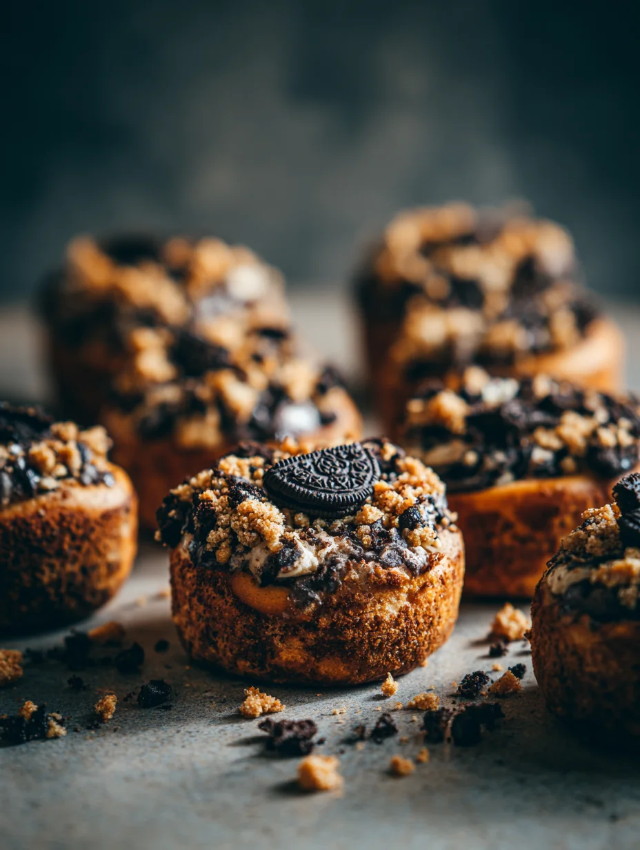 This cookie monster cinnamon rolls with oreo crumble is a simple dinner recipe made with everyday ingredients. Perfect for busy days and family meals.