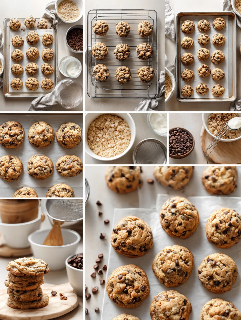 Step by step instructions for Chocolate Chip Cheesecake Cookies: A Decadent Treat