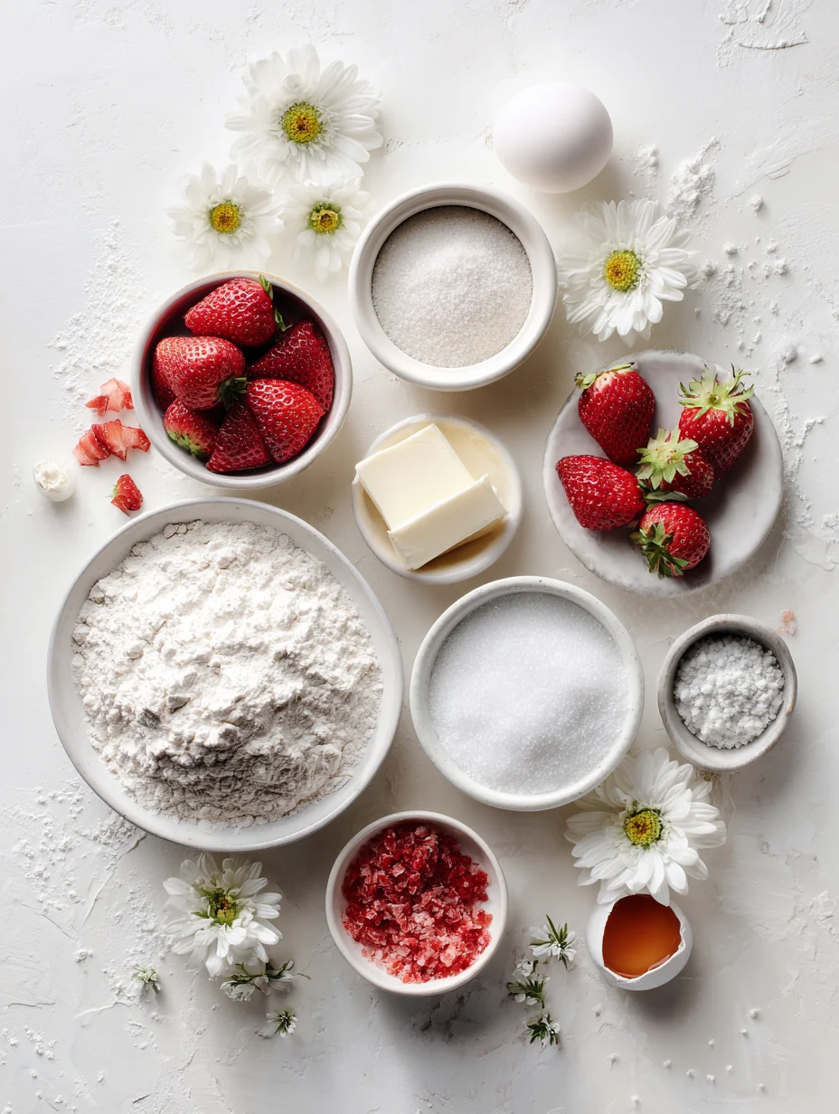 Ingredients for Strawberry Crunch Cheesecake Tacos are a delightful twist on