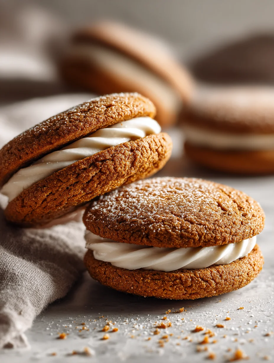 This ginger molasses cookie sandwiches: discover the delight of a classic treat is a simple dessert recipe made with everyday ingredients. Perfect for busy days and family meals.