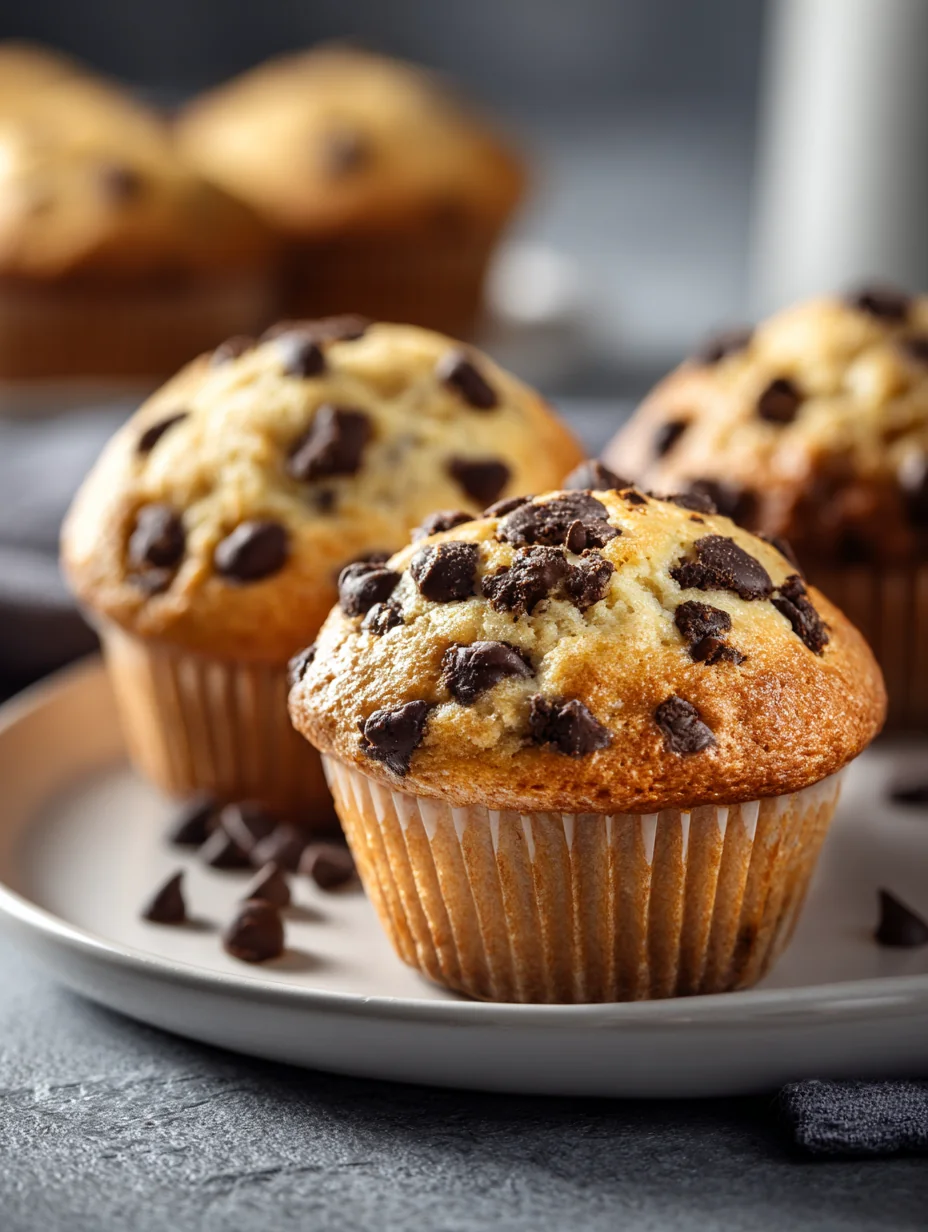 This heavenly homemade chocolate chip muffins is a simple breakfast recipe made with everyday ingredients. Perfect for busy days and family meals.