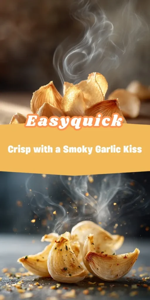 This crisp with a smoky garlic kiss is a simple dinner recipe made with everyday ingredients. Perfect for busy days and family meals.