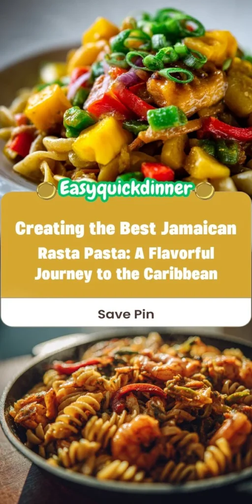 This creating the best jamaican rasta pasta: a flavorful journey to the caribbean is a simple dinner recipe made with everyday ingredients. Perfect for busy days and family meals.