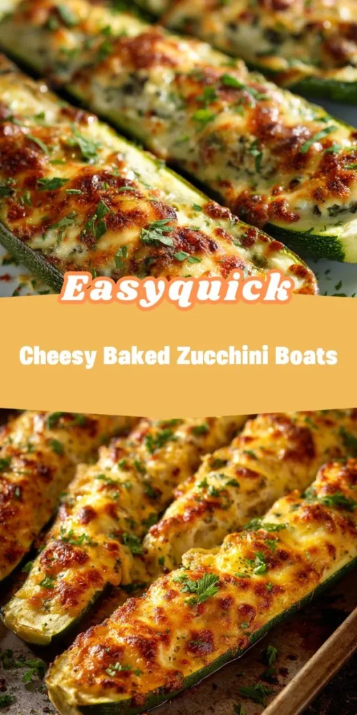 This cheesy baked zucchini boats is a simple dinner recipe made with everyday ingredients. Perfect for busy days and family meals.