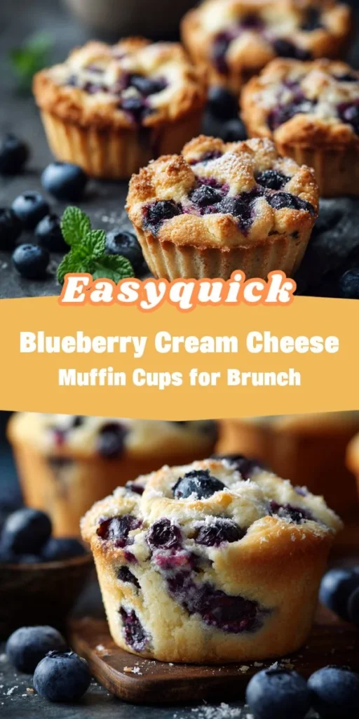 This blueberry cream cheese muffin cups for brunch is a simple breakfast recipe made with everyday ingredients. Perfect for busy days and family meals.