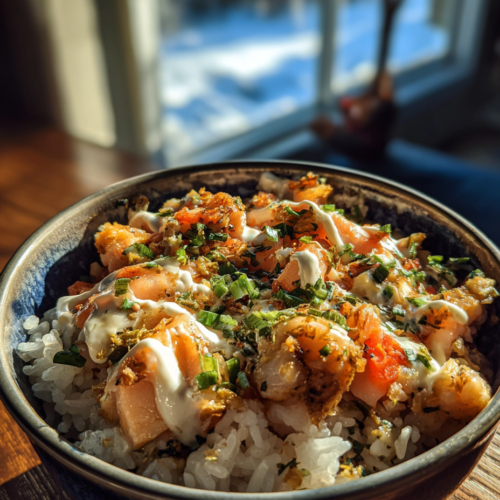 Salmon Rice Bowl Recipe Emily Mariko Viral Lunch