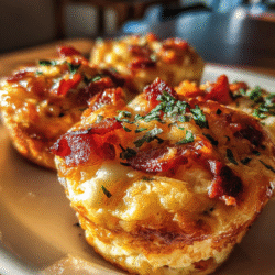 Delicious Egg Turkey Ham Breakfast Cups