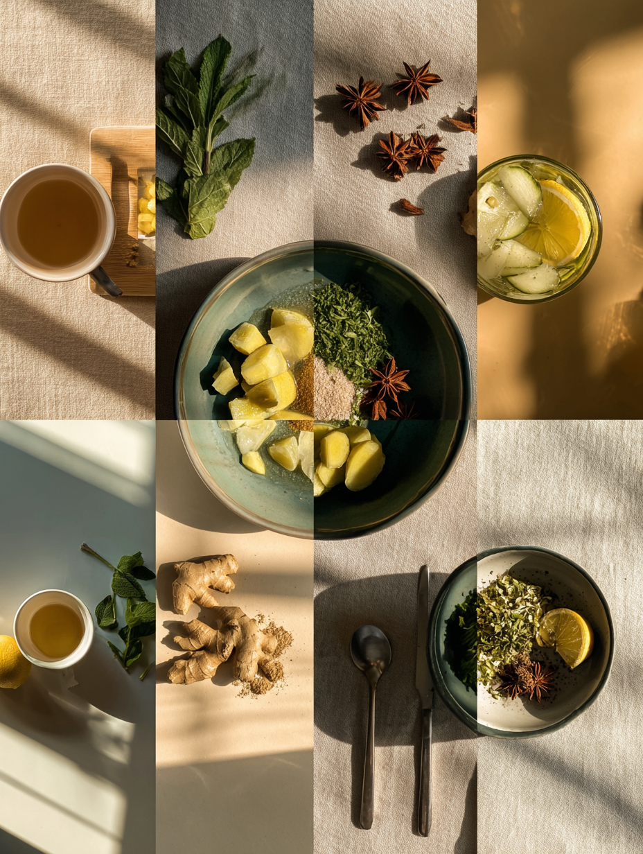 Steps for Lemon Mint Mocktail Recipe Detox Refreshing Drink