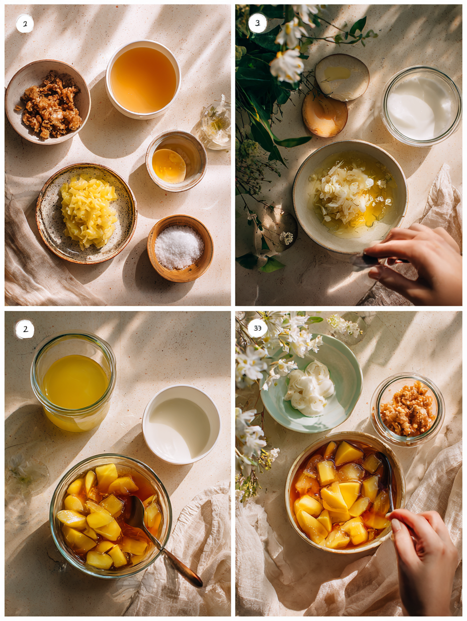 Step by step instructions for Refreshing Mango Iced Tea Recipe A Tropical Twist to Your Su