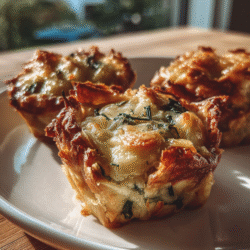 Air Fryer Spanakopita Bites Recipe Greek Appetizer