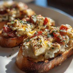 Whipped Cottage Cheese Bruschetta Recipe High Protein Dip