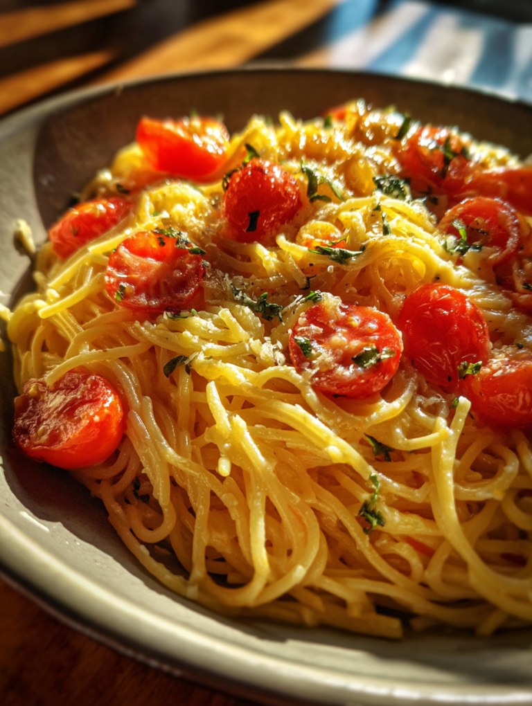 Vine-Ripened Tomato and Basil Angel Hair