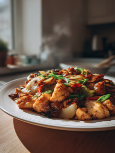 Mediterranean Chicken Stir-Fry Quick 20-Minute Meal