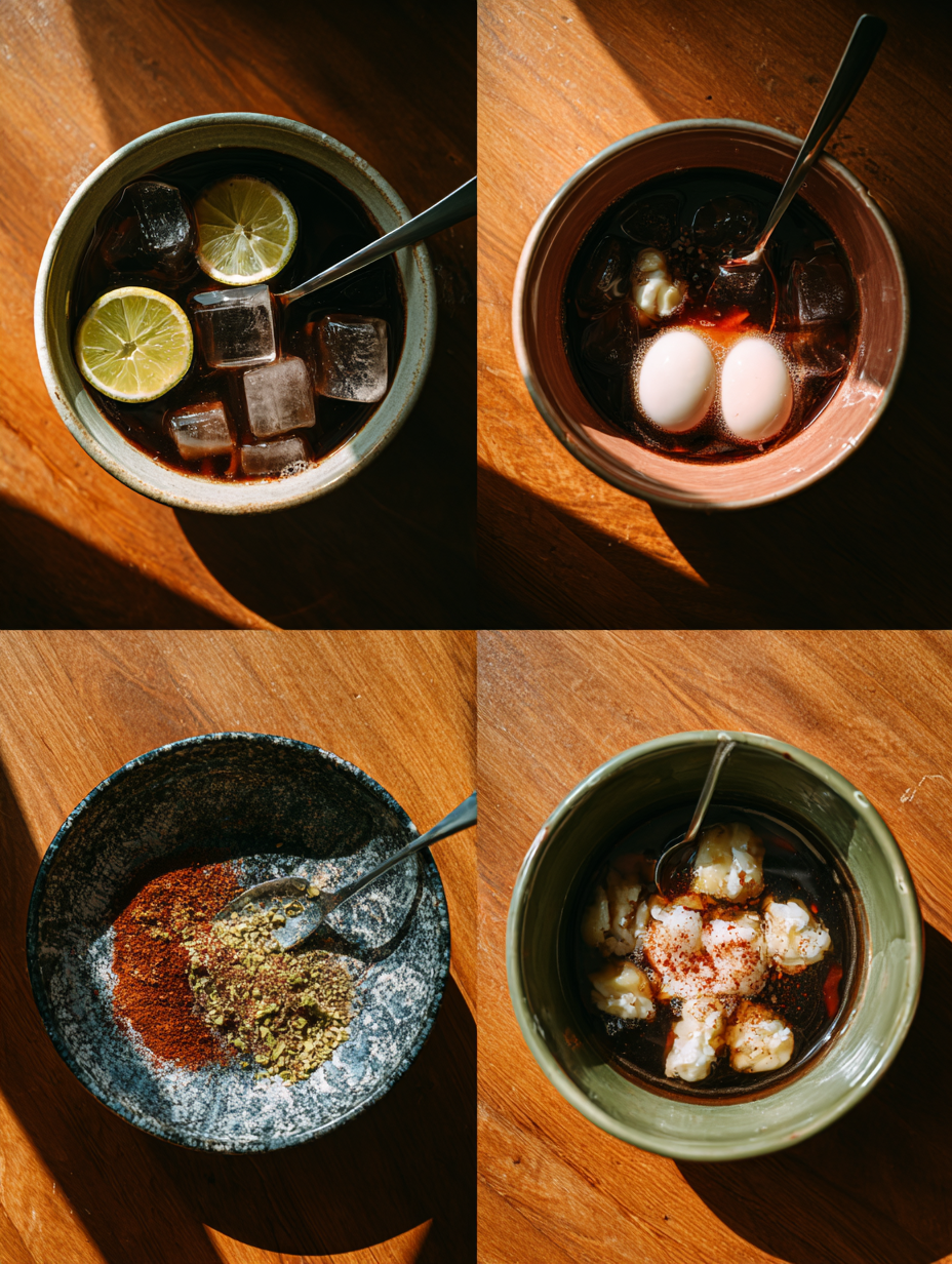 Steps for Charcoal Lemonade Recipe Detox Black Drink