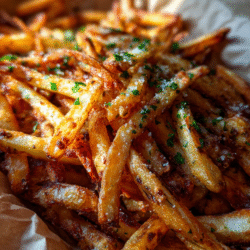Parmesan Herb Shoestring Fries
