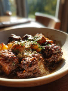 Melt-in-Your-Mouth Beef and Potato Stew