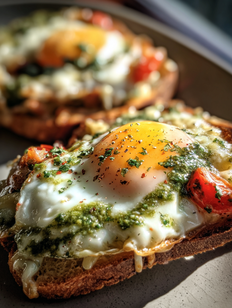 Pesto Eggs Recipe TikTok Viral 5 Minute Breakfast