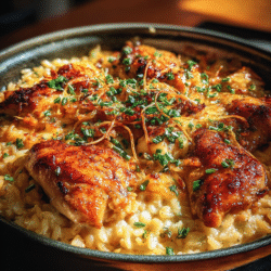 French Onion Chicken Rice Bake Comforting Weeknight Meal