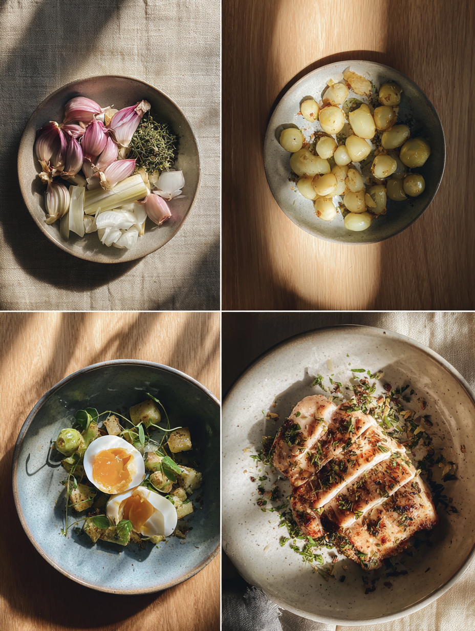 Steps for Perfectly Juicy Herb-Seasoned Chicken Breast