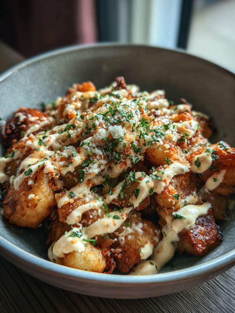 Velvety Garlic Parmesan Chicken Bowls