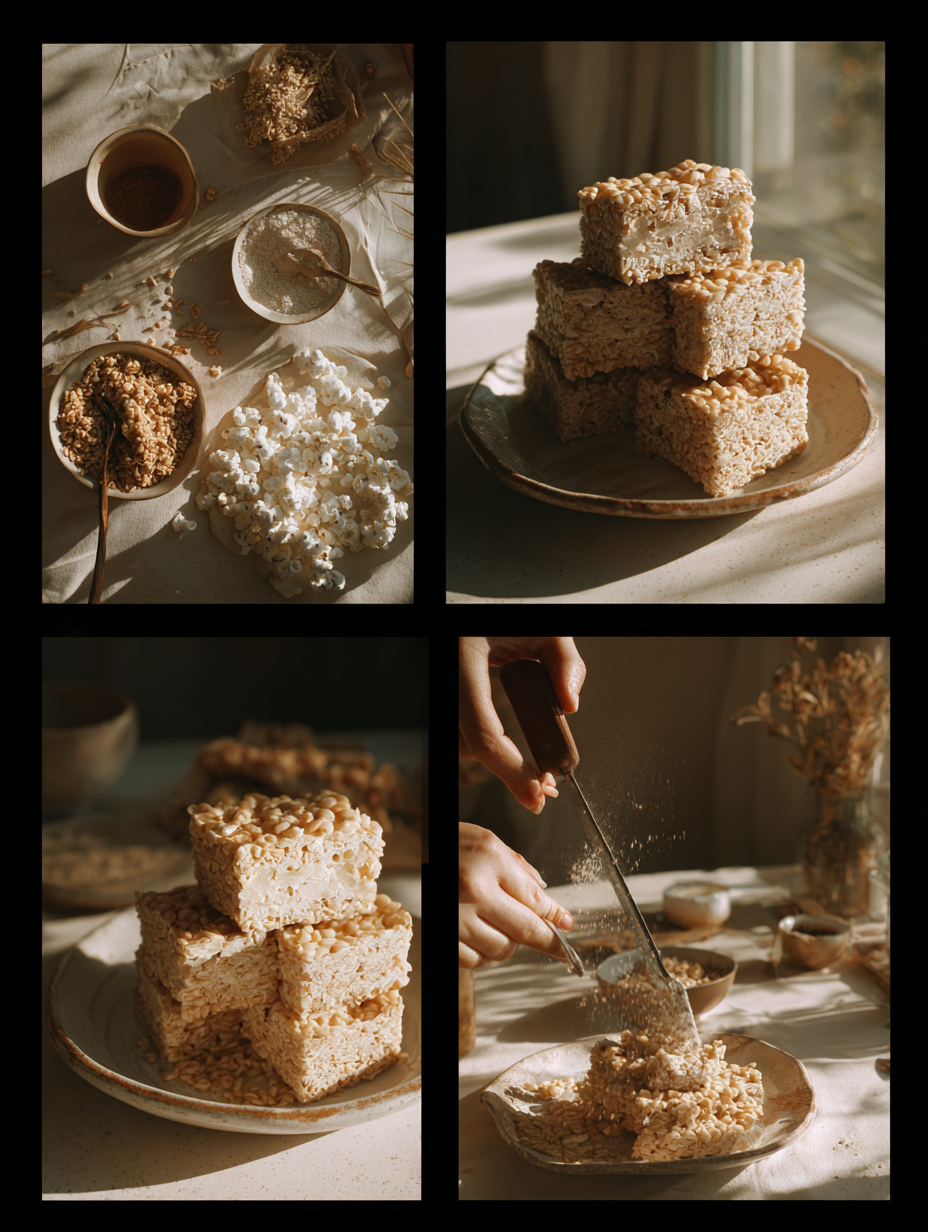Steps for Brown Butter Rice Krispie Treats Recipe Viral Upgrade